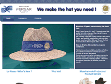 Tablet Screenshot of impo-export-fergar.com.mx